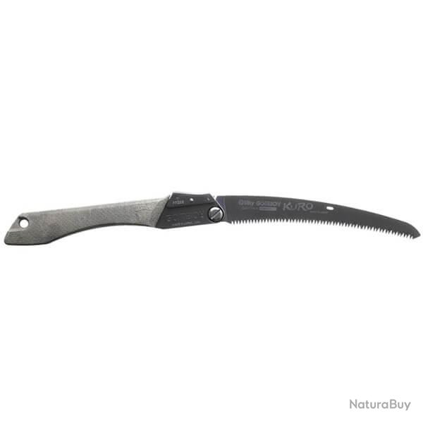 Scie  main pliante Silky Gomboy Kuro Curve Outback lame noire dition limite SY801-24