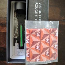 Viseur lumineux vert ETCHED parfait état