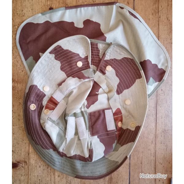 Chapeau de brousse "Madagascar" arme franaise, camo dsert T60/63