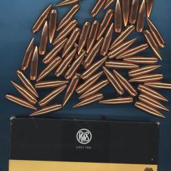 120 ogives Match  ... SCORION (RWS) NEUVES . calibre 30  (=7,82mm)  à - 50 %