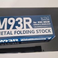 Crosse KSC M93R Réplique Beretta 93R Entièrement en métal pour airgun & model gun