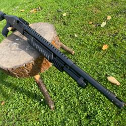 Fusil à pompe TAURUS ST-12 rayures droites non dispersantes à un euro sans prix de réserve