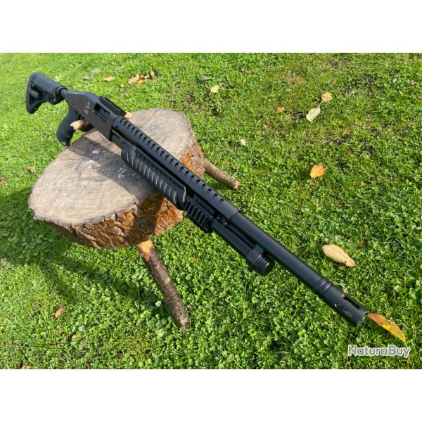 Fusil  pompe TAURUS ST-12 rayures droites non dispersantes  un euro sans prix de rserve