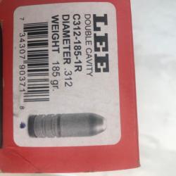 Moule Lee 2 Cavités C312-185-1R Ref 90371