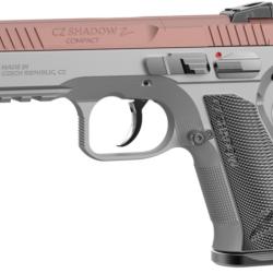 Pistolet CZ 75 Shadow 2 Compact Industrial Alloy Rose calibre 9x19
