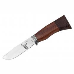 Couteau BSH N-204A Chasse/Bushcraft - NEUF - Acier 440 Inoxydable - Lame 11cm