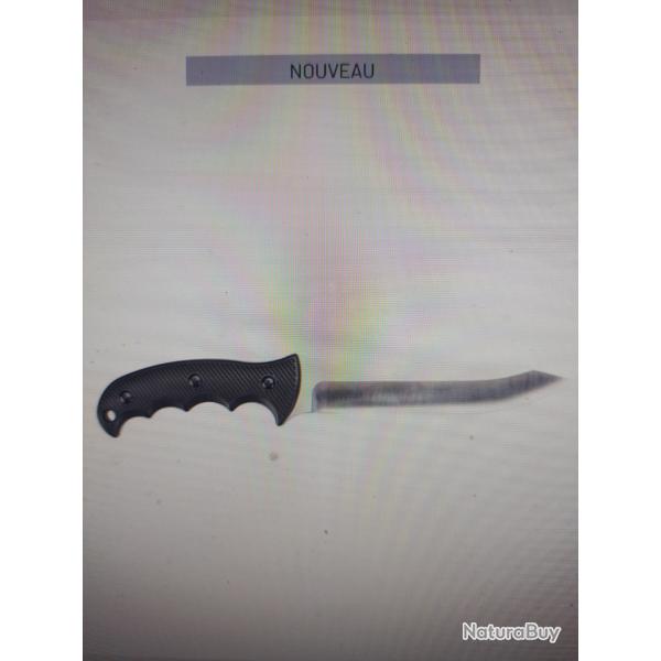 Couteau dagger wildbord black 18cm browning