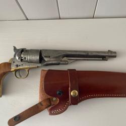 Réplique revolver Euroarms poudre noire CAL.44 modèle 1860 Army Colt