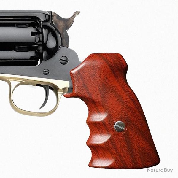 Crosse ergonomique Remington 1858 style bois,  Pietta uniquement.