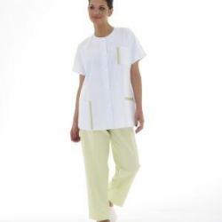 Blouse dame Arlette Sergé Parme/Parme 0