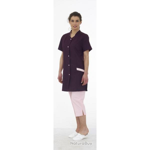 Blouse dame Charline Serg Fuchsia/Iris 1