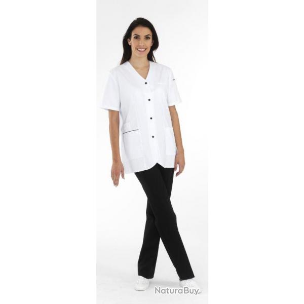 Blouse dame Malle Blanc/Clmentine/Rouge 0