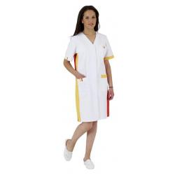 Blouse dame Ambre Hibiscus/Mais 4