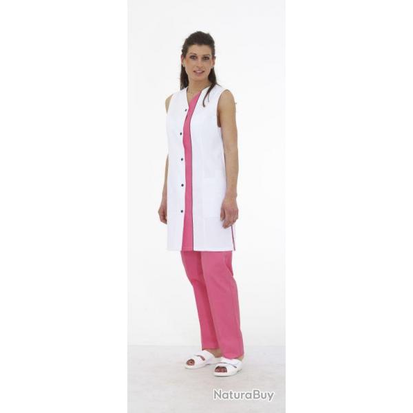 Blouse dame Lisa Zinc/Orchide/Iris 3