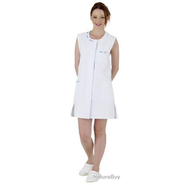 Blouse dame Anna Blanc/Cordon Jaune 1