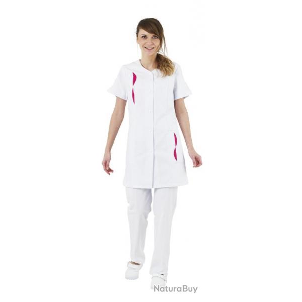 Blouse dame Ilona Blanc/Rhobamine 6