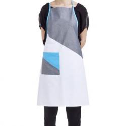 Tablier Noisette Noir/Chambray Noir/Grany