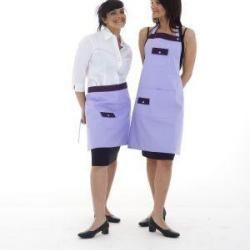 Tablier Nectarine Parme/Iris