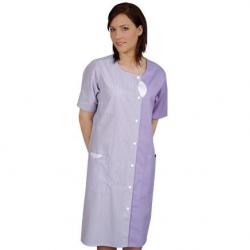 Blouse de travail pour Dame SONIA 1 Rayé anis