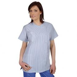 Tunique de travail pour Dame Kathlyne 6 Rayé Vert