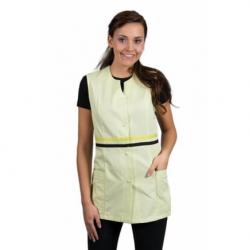 Tunique de travail sans manches pour Dame LOU 4 Gris