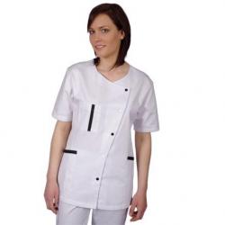 Tunique de travail pour Dame Manon 3 Blanc/Blanc