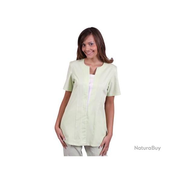 Tunique de travail pour Dame Violette 4 Parme