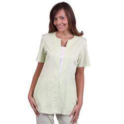 Tunique de travail pour Dame Violette 6 Blanc Anis