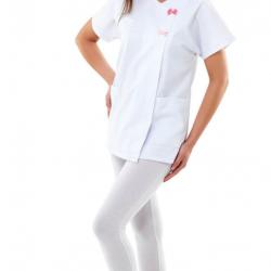 Tunique de travail pour Dame SIENNA 3 Fuchsia/Corail/Rose