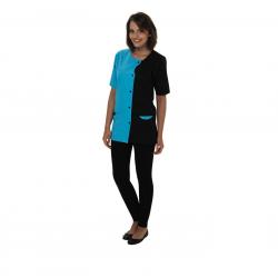 Tunique de travail pour Dame GABRIELLE 4 Noir/atoll
