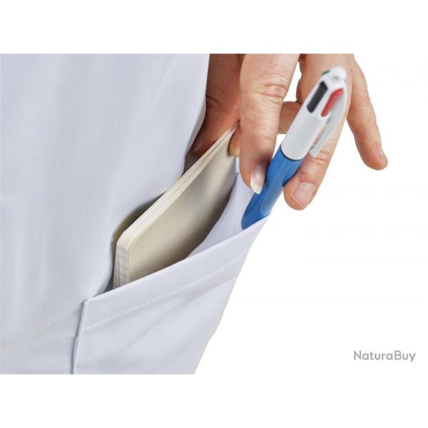 Tunique de travail mixte VICTOR 0 Blanc/Blanc