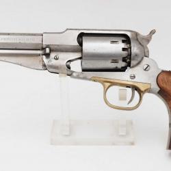REVOLVER POUDRE NOIRE PIETTA REMINGTON 1858 - 2008 ACIER NUMERO 17 / 150 CALIBRE 44 Italie Categorie