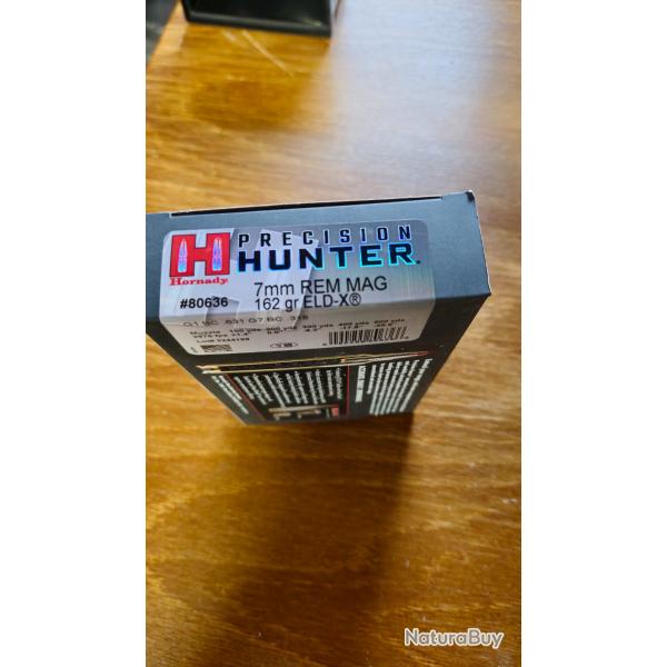 2 botes de Hornady ELD-X en 7RM