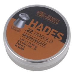 Boîte de 250 plombs JSB Hades - Cal. 5.5