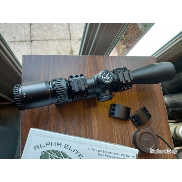 Lunette de tir scout VORTEX CROSSFIRE II 2-7x32 avec son montage