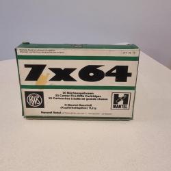 Balle rws 7x64 H mantel 11,2g 