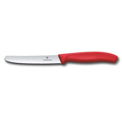Victorinox Swiss Classic 11 cm - Couteau à tomates & de table Chili-Red (réf. 6.7831.C1) Vendu à la 