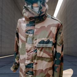 Parka Armée Française avec capuche - Taille M - Taille Militaire : 96