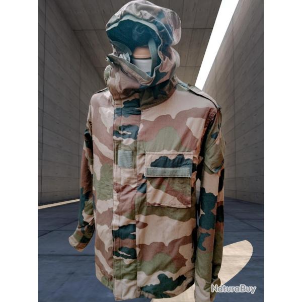 Parka Arme Franaise avec capuche - Taille M - Taille Militaire : 96