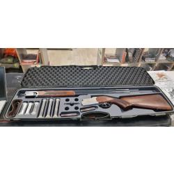 Fusil superposé Verney-Carron Sagitaire Polynox cal 12/76 can 68 cm