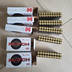 Lot de 100 etuis hornady 6.5 creedmoor tirer 1x