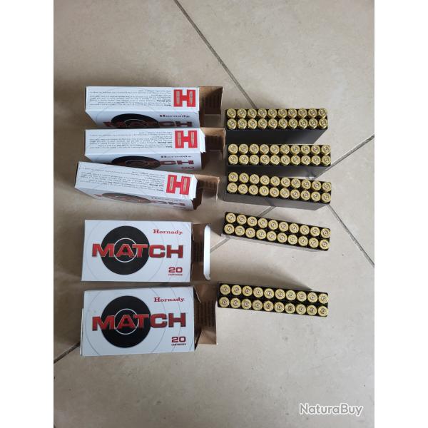 Lot de 100 etuis hornady 6.5 creedmoor tirer 1x