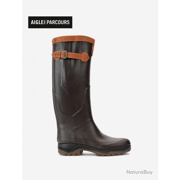 BOTTES AIGLE PARCOURS 2 SIGNATURE TAILLE 43 DOUBLE CUIR