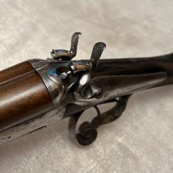 Fusil c.16/65 à chien s.lefaucheux damas