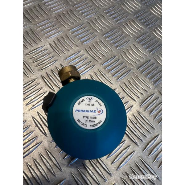 detendeur gaz primagaz 1557B butane clip on D20 bouteille twiny neuf