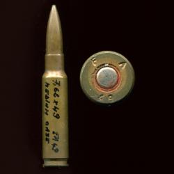 7.62 x 49 Expérimental US Pré-NATO - RARE - Production Frankford Arsenal 1949 - marquage : F A 49