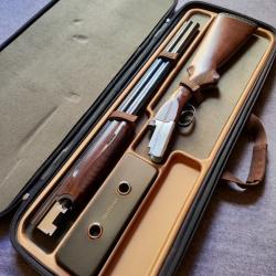 FUSIL superposé Franchi Feeling Acier 12/76 - canons 71 cm - neuf (tiré 10 coups) - extracteurs