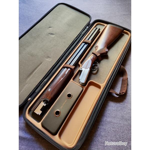 FUSIL superpos Franchi Feeling Acier 12/76 - canons 71 cm - neuf (tir 10 coups) - extracteurs