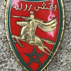 2&deg; R&eacute;giment de Spahis Marocains en E.O, bordure verte,d&eacute;pos&eacute;