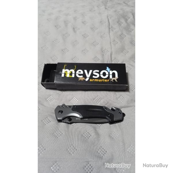 couteau de survie meyson neuf chasse pche camping
